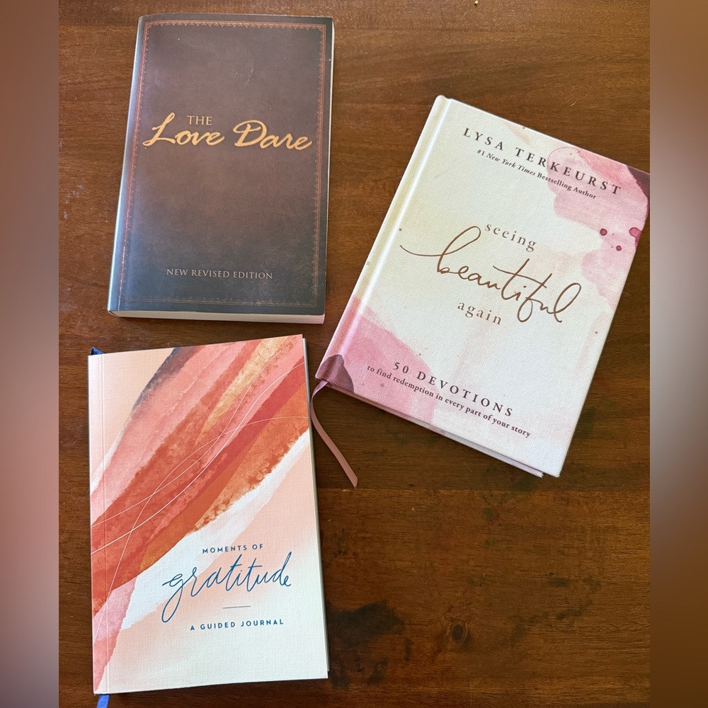 Set of Three Inspirational Books